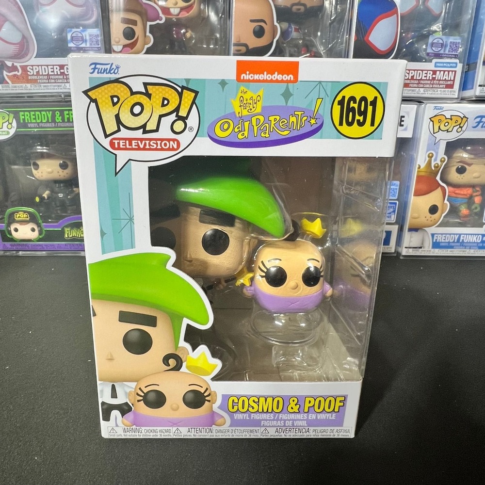 Funko Pop Television Fairly OddParents Cosmo & Poof 1691 Nickelodeon Figure